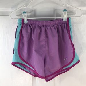 purple nike tempo running shorts